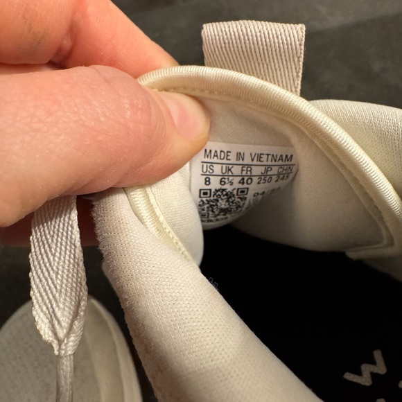 Adidas Edge Lux Athletic Shoes white and green sneakers women’s size 8US - Picture 5 of 13